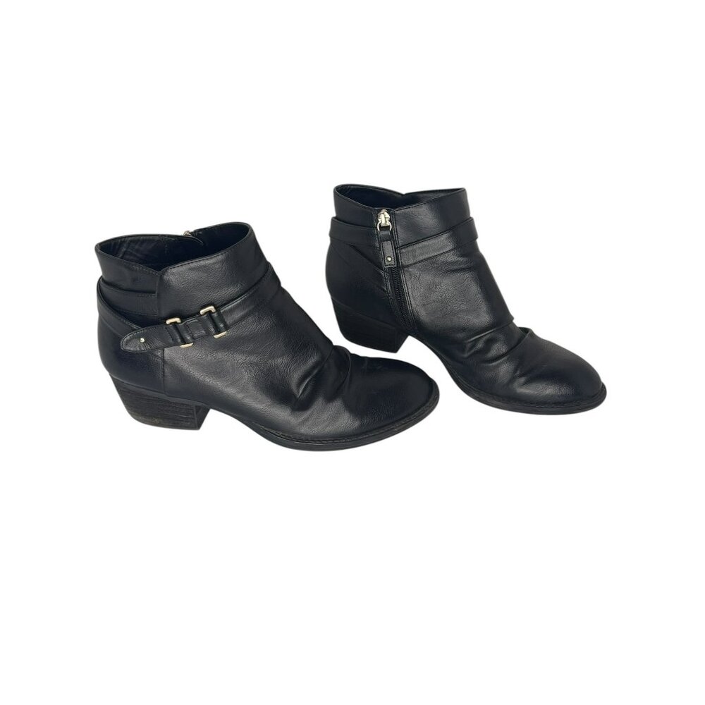 Dr. Scholls Women's Black Ankle Boots with 1.5" Heel Size 11M - Picture 1 of 9